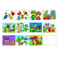 Рабочие карточки для набора "Геометрической фигуры" - «globural.ru» - Чайковский