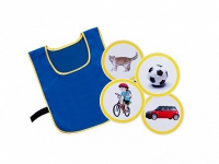 Игровой комплект "Жилет-накидка" с набором тематических картинок - «globural.ru» - Чайковский