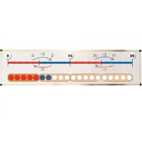 Магнитный плакат "Математические кораблики". (Серия "От 1 до 20") с методическими рекомендациями - «globural.ru» - Чайковский