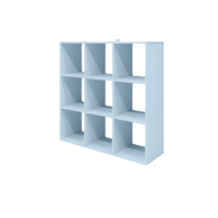 Стеллаж 9 секций белый - «globural.ru» - Чайковский