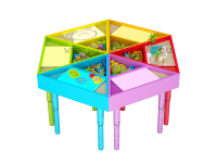 Творческая лаборатория. Стол для детей. Комплектация максимальная. - «globural.ru» - Чайковский