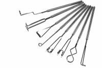 Комплект массажных логопедических зондов на толстых ручках с накаткой (по Новиковой Е.В.). Основной комплект из 8-ми зондов - «globural.ru» - Чайковский