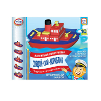 Магнитный конструктор Создай свой кораблик. Комплект на группу 3-5 лет. - «globural.ru» - Чайковский