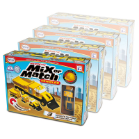 Магнитный конструктор Транспорт "Смешай и собери". Серия Строительная техника. Комплект на группу - «globural.ru» - Чайковский