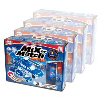 Магнитный конструктор Транспорт "Смешай и собери". Серия Полиция. Комплект на группу - «globural.ru» - Чайковский