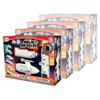 Магнитный конструктор Транспорт "Смешай и собери". Серия Космос Комплект на группу - «globural.ru» - Чайковский