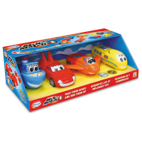 Магнитный конструктор Транспорт "Смешай и собери". Малыш. Стартовый набор 3-5 лет. - «globural.ru» - Чайковский