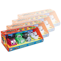 Магнитный конструктор Транспорт "Смешай и собери". Малыш №2 Комплект на группу - «globural.ru» - Чайковский