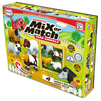Магнитный конструктор "Смешай и собери". Животные фермы. Стартовый набор - «globural.ru» - Чайковский