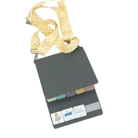 Коммуникативная книга с карточками PECS/ПЭКС (Маленькая, цвет серый) - «globural.ru» - Чайковский