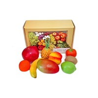 Набор муляжей тропических фруктов - «globural.ru» - Чайковский