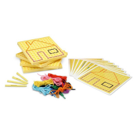 Игра на сенсомоторное развитие "Ровные строчки. Большой набор" - «globural.ru» - Чайковский