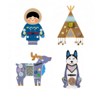 Набор бизибордов "Северная сказка" - «globural.ru» - Чайковский