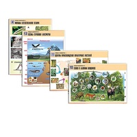 Комплект таблиц по биологии демонстрационный "Общая биология 2" (14 таблиц, формат А1, лам.) - «globural.ru» - Чайковский