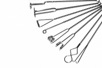 Комплект массажных логопедических зондов с витыми ручками мини Новикова Е.В. (8 штук) - «globural.ru» - Чайковский