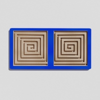 Такт-панель "Синий лабиринт №4" - «globural.ru» - Чайковский