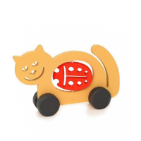 Каталка "Кот с  Божьей коровкой"  - «globural.ru» - Чайковский