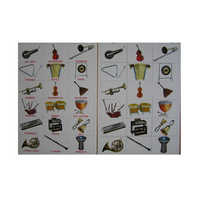 Английское лото "Музыкальные инструменты" - «globural.ru» - Чайковский