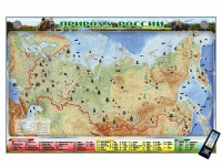 Электронно-информационный (маркерный) стенд "Природа России" адаптивный, с сенсорным пультом управления и планшетом со шрифтом Брайля (география) - «globural.ru» - Чайковский