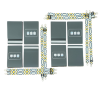 Комплект из 8 Коммуникативных книг с карточками PECS/ПЭКС (Большие, цвет серый) - «globural.ru» - Чайковский