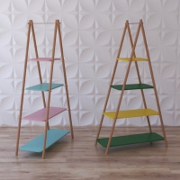 Стеллаж для игрушек и книг "Вигвам" - «globural.ru» - Чайковский