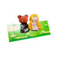 Набор пальчиковых кукол к сказке "Маша и медведь" - «globural.ru» - Чайковский