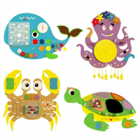 Набор бизибордов "Морские обитатели" - «globural.ru» - Чайковский