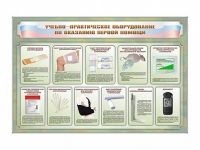 Стенды "Учебно-практическое оборудование по оказанию первой помощи" - «globural.ru» - Чайковский