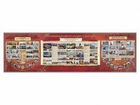 Настенное полотно "Памятники Российской культуры" (10000 х 3000 мм) - «globural.ru» - Чайковский