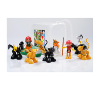 Набор магнитных фигурок "Зоопарк". 3-5 лет - «globural.ru» - Чайковский