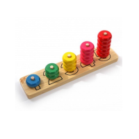 Пирамидки-счет Круги (5 в 1) - «globural.ru» - Чайковский