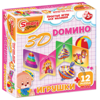 Комплект развивающих игр 3-5 лет. 3D домино (3-5 лет) - «globural.ru» - Чайковский
