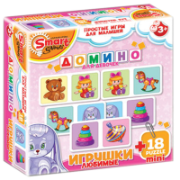 Комплект развивающих игр 3-5 лет. Домино  - «globural.ru» - Чайковский