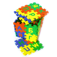 Коврик Алфавит (14х14см 32 штуки) - «globural.ru» - Чайковский