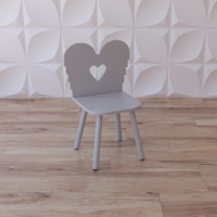Стул «Ангельское сердечко» белый - «globural.ru» - Чайковский