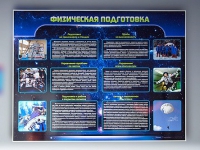 Стенд "Физическая подготовка" (вариант 2) - «globural.ru» - Чайковский