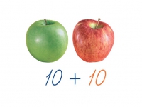 Счетный материал на магнитах "Яблоки" - «globural.ru» - Чайковский