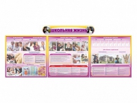 Стенд-уголок "Школьная жизнь" (для общеобразовательных учреждений) - «globural.ru» - Чайковский