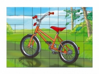 Магниты-пазлы "Велосипед" - «globural.ru» - Чайковский