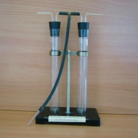 Прибор для сравнения содержания СО2 во вдыхаемом и выдыхаемом воздухе (вариант 2) - «globural.ru» - Чайковский