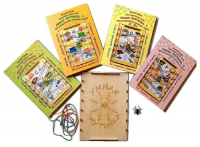 Логопедический планшет на автоматизацию звуков "Умная паутинка" + 4 комплекта карточек - «globural.ru» - Чайковский