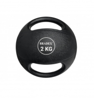 Медбол двуручный 2кг - «globural.ru» - Чайковский