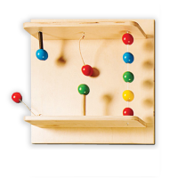 Тактильно-развивающая панель «Магнитные шарики» (вариант 2) - «globural.ru» - Чайковский