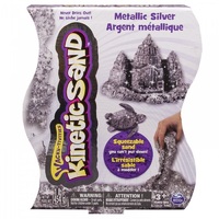 Кинетический песок металлик серебро 455 гр - «globural.ru» - Чайковский