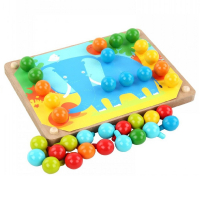 Игра на сенсомоторное развитие "Цветная мозаика" - «globural.ru» - Чайковский