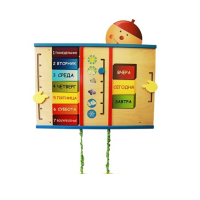 Дидактическая панель "Дни недели" - «globural.ru» - Чайковский