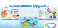 Стенд "Уголок класса Дружба" - «globural.ru» - Чайковский