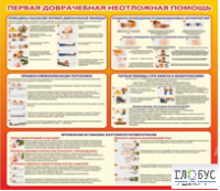 Стенд "Первая доврачебная неотложная помощь" - «globural.ru» - Чайковский
