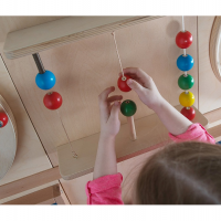 Тактильно-развивающая панель «Магнитные шарики» (вариант 1) - «globural.ru» - Чайковский