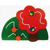 Настенный развивающий модуль "Яблонька" - «globural.ru» - Чайковский